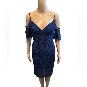 Stunning Bardot lace dress